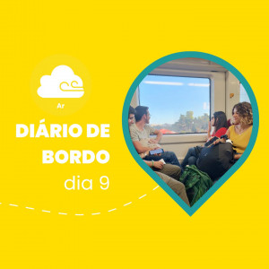 Dirio de Bordo, Equipa Ar  26 setChegou o nono dia de competio que teve incio com uma viagem de Viana do Castelo at Vila Nova de Famalico. Assim que chegmos, dirigimo-nos  Casa da Juventude para preparar o nosso desafio. Antes de comearmos o desafio,